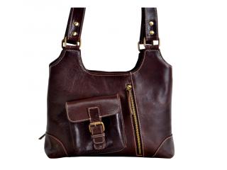 Women's Crazy Horse Leather Handbags Designer Purse Tote Shoulder Bags